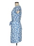 Boden Paisley Blue Casual Dress Size 6R - photo 5