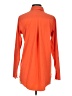 Athleta Solid Orange Long Sleeve Button-Down Shirt Size XS - photo 2
