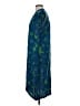 Lesley Evers Print Blue Casual Dress Size S - photo 5