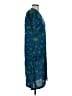 Lesley Evers Print Blue Casual Dress Size S - photo 4