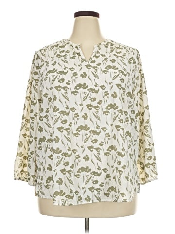 Fun2Fun 3/4 Sleeve Blouse (view 1)