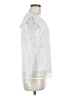 Joan Vass 100% Nylon Ivory Long Sleeve Blouse Size M - photo 4