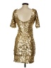 Ark & Co. 100% Polyester Gold Cocktail Dress Size S - photo 2