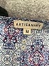 Artisan NY 100% Rayon Blue Short Sleeve Blouse Size M - photo 7