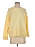 Luna Solid Yellow Pullover Sweater Size XS - photo 1