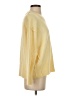 Luna Solid Yellow Pullover Sweater Size XS - photo 4