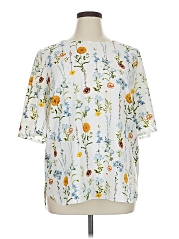 Remade Short Sleeve Blouse (view 1)