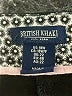 British Khaki Hearts Black Shorts Size 18 - photo 3