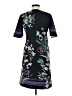Next Print Black Casual Dress Size 6 - photo 2