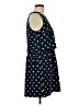 Maison Jules Polka Dots Blue Casual Dress Size L - photo 4