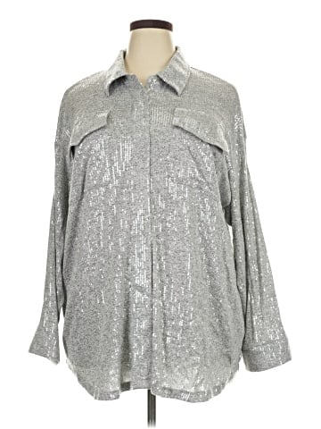 Ruby Rd. Long Sleeve Button-Down Shirt (view 1)