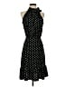 oasis Polka Dots Black Cocktail Dress Size XS - photo 1