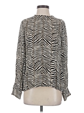 Carlisle Long Sleeve Silk Top (view 1)