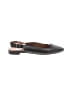 Vionic 100% Leather Black Flats Size 8 1/2 - photo 1