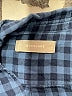 Everlane 100% Cotton Checkered-gingham Blue Long Sleeve Button-Down Shirt Size 6 - photo 7