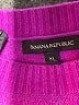 Banana Republic Purple Wool Pullover Sweater Size XL - photo 7
