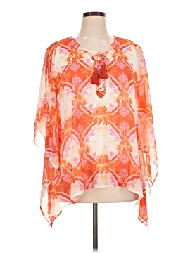 Jm Collection 3/4 Sleeve Blouse
