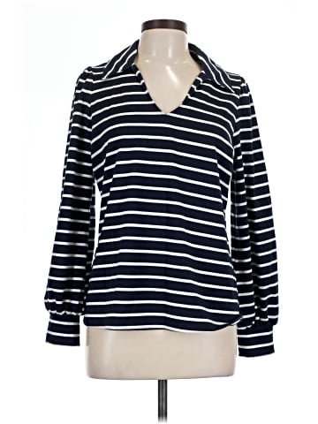 Caslon Long Sleeve Polo (view 1)