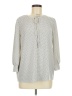 Adrianna Papell Gray 3/4 Sleeve Blouse Size M - photo 1