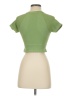JoyLab Green Short Sleeve Turtleneck Size S - photo 2