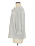Adrianna Papell Gray 3/4 Sleeve Blouse Size M - photo 5