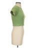 JoyLab Green Short Sleeve Turtleneck Size S - photo 4
