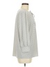Adrianna Papell Gray 3/4 Sleeve Blouse Size M - photo 4
