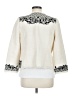 Chico's 100% Cotton Paisley Ivory Jacket Size Med (1) - photo 2