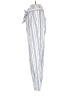 Madewell Stripes Silver Linen Pants Size 2 - photo 5
