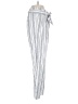 Madewell Stripes Silver Linen Pants Size 2 - photo 4