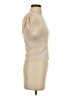 Zara Tan Short Sleeve Top Size S - photo 4
