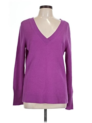 Halogen Cashmere Pullover Sweater (view 1)