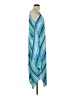 Tommy Bahama 100% Polyester Chevron-herringbone Blue Casual Dress Size Sm - Med - photo 4