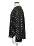 Collective Concepts 100% Polyester Black Long Sleeve Blouse Size S - photo 5