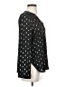 Collective Concepts 100% Polyester Black Long Sleeve Blouse Size S - photo 4