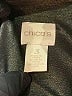 Chico's 100% Polyester Metallic Brown Long Sleeve Blouse Size XL (3) - photo 7