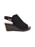Comfortview Black Wedges Size 9 1/2 - photo 1