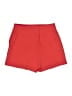 Express Solid Red Shorts Size 8 - photo 2