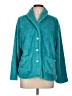 Anthony Richards 100% Polyester Teal Faux Fur Jacket Size L - photo 1