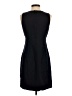J.Crew 100% Polyester Solid Black Casual Dress Size 2 - photo 2