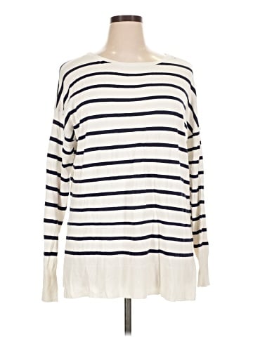 Marled Long Sleeve Top (view 1)