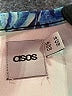 ASOS Floral Blue Cocktail Dress Size 10 - photo 7