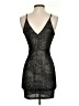 Astr Metallic Black Cocktail Dress Size S - photo 2