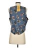 At Last & Co. Blue Vest Size S - photo 2