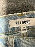 RE/DONE 100% Organic Cotton Blue Jeans Size 28 waist - photo 4