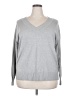 Lane Bryant Gray Pullover Sweater Size 18 - 20 Plus - photo 1
