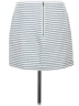 Gap Outlet Stripes Blue Casual Skirt Size 8 - photo 2
