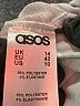 ASOS Graphic Purple Cocktail Dress Size 10 - photo 7