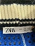 Zara Stripes Blue Casual Pants Size S - photo 7