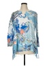 Jess & Jane Blue 3/4 Sleeve Blouse Size 1X - photo 1